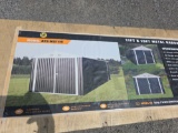 ATS All Steel 11' x 19' Metal Garage with Double Doors