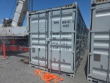 40' High Cube Container w/ 4 side doors