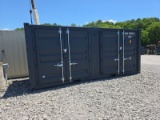 20' High Cube Container w/ 2 side doors
