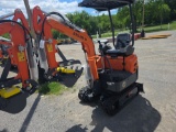 ATS XT18 Mini Excavator w/ Thumb & Pilot Controls