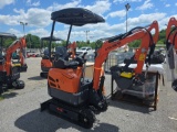 ATS XT18 Mini Excavator w/ Thumb & Pilot Controls