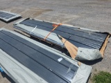 50 Sheets Galvalume Steel Siding Roofing - 12' L - Damaged