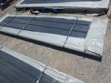 50 Sheets Galvalume Steel Siding Roofing - 12' L - Damaged