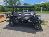 Future 6 Seat 60v Battery Golf Cart - Black