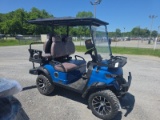 Future 4 Seat 60v Battery Golf Cart - Black