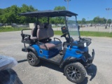 Future 4 Seat 60v Battery Golf Cart - Black