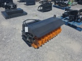 SDLanch Mini Skid Loader Angle Broom