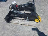 ZJZ Mini Skid Loader Backhoe