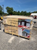 SDLanch 42' x 30' Triple Garage Metal Shed
