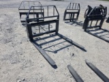 Kivel Skid Steer Pallet Forks - 3500lbs