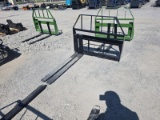 Kivel Skid Steer Pallet Forks - 3500lbs
