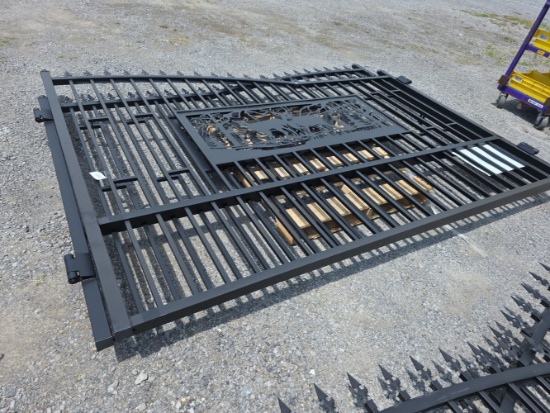 KJ 14' Bi-Parting Driveway Gates