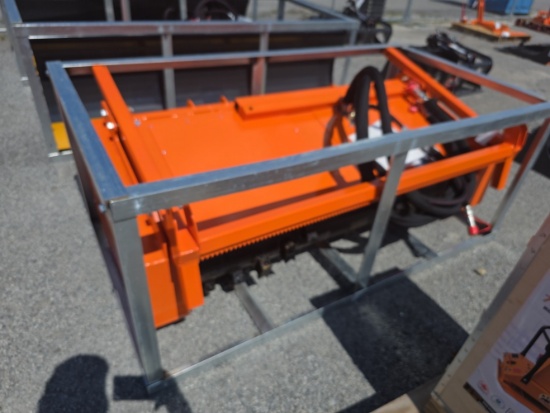Wolverine Skid Loader 60" Drum Mulcher