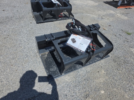 Wolverine Mini Skid Loader 44" Grapple Bucket