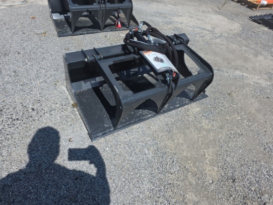 Wolverine Mini Skid Loader 44" Grapple Bucket