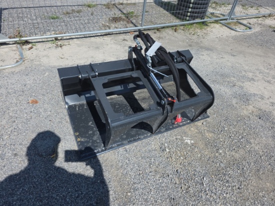 Wolverine Mini Skid Loader 44" Grapple Bucket