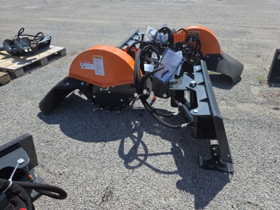 Wolverine Skid Loader Stump Grinder