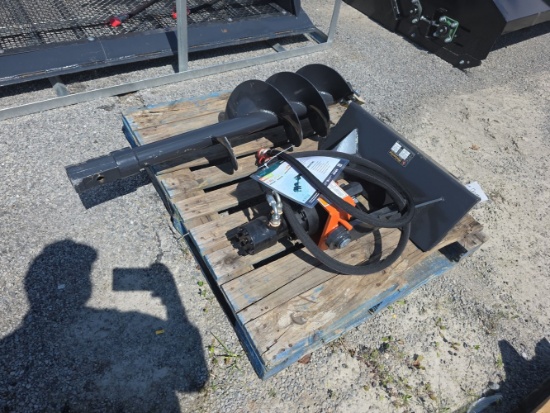 Wolverine Mini Skid Loader Auger w/ 12" Bit