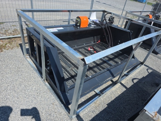 Wolverine Skid Loader 72" Screening Bucket