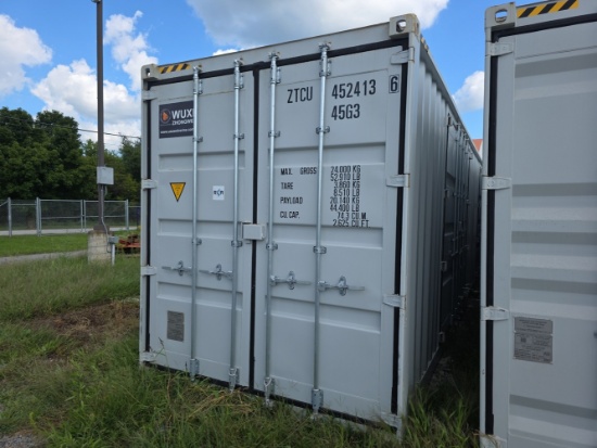 40' High Cube Container w/ 2 side doors
