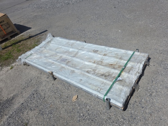 50 Sheets Galvalume Steel Siding Roofing - 94" Long