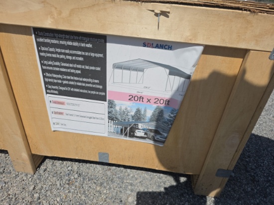 SDLanch 20' x 20' Carport