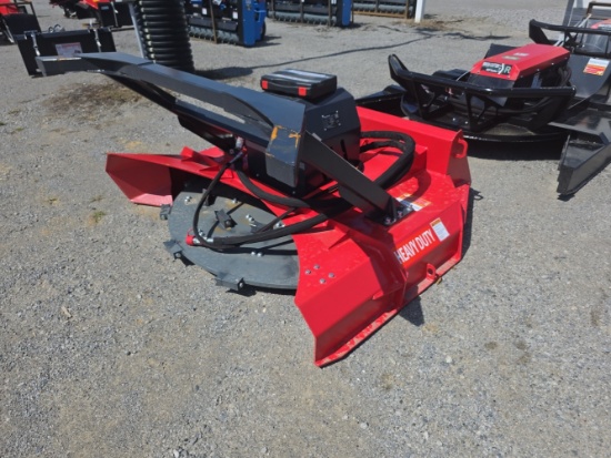 Raytree RMDM70 Skid Loader Disc Mulcher