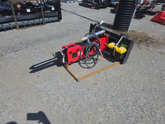 Raytree RMH680 Skid Loader Hyd. Breaker