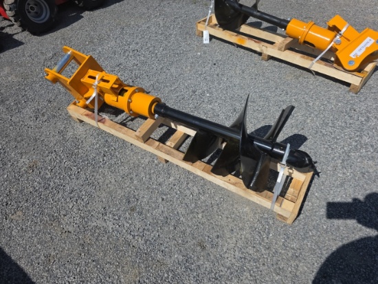 Future Cat 305 Excavator Auger Attachment w/ 12" Bit
