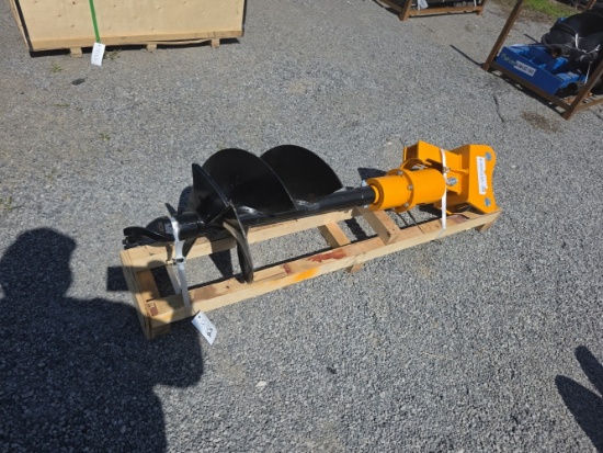 Future Cat 303 Excavator Auger Attachment w/ 12" Bit