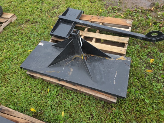Kivel Skid Loader Trailer Mover