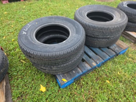 4 New 235/80R16 Trailer Tires