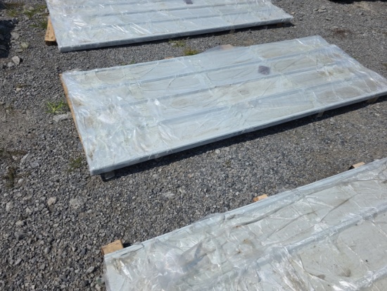 50 Sheets Galvalume Steel Siding Roofing - 94" Long