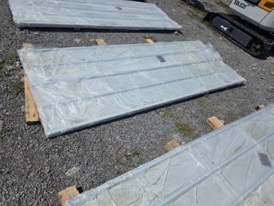 50 Sheets Galvalume Steel Siding Roofing - 94" Long