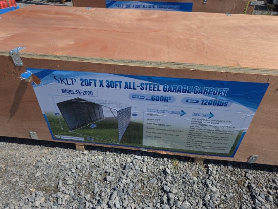 Future 20' x 30' All Steel Carport