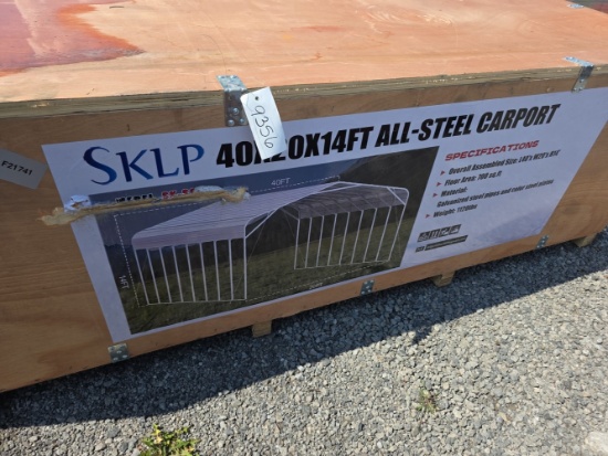 Future 20' x 40' All Steel Carport
