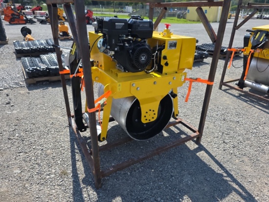 Vorx Walk-Behind Double Drum Vibratory Road Roller