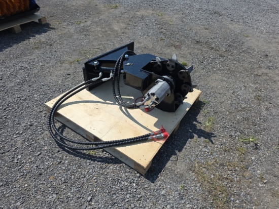 Vorx Mini Skid Loader Stump Grinder