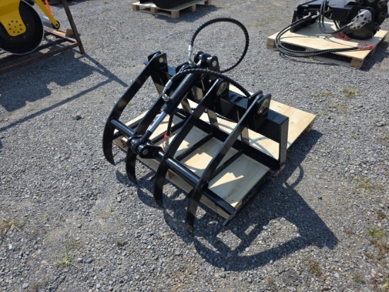 Vorx Mini Skid Loader Grapple
