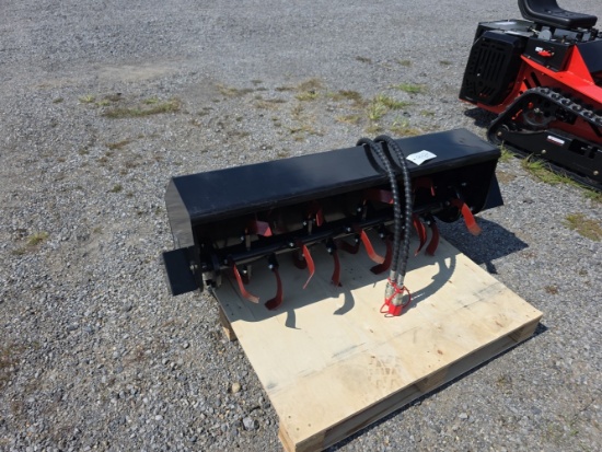 Vorx Mini Skid Loader Tiller