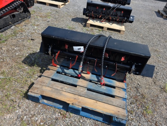 Vorx Mini Skid Loader Tiller
