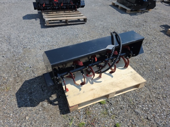 Vorx Mini Skid Loader Tiller