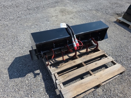 Vorx Mini Skid Loader Tiller
