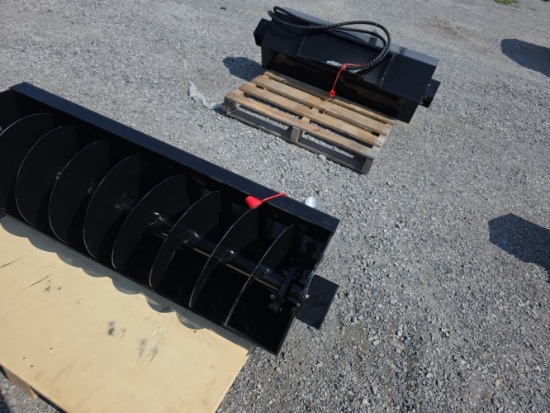 Vorx Mini Skid Loader Trench Filler