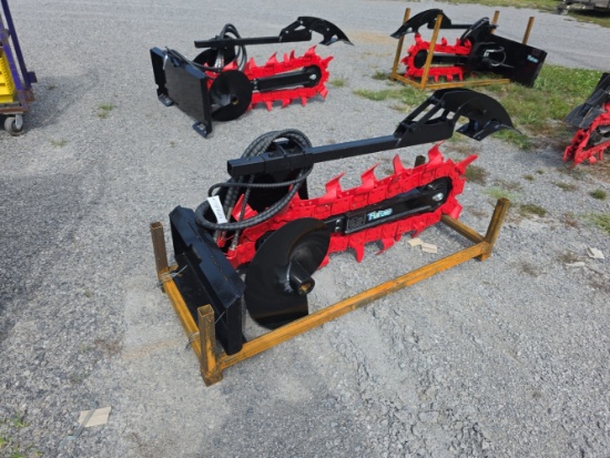 Future Mini Skid Loader Trencher