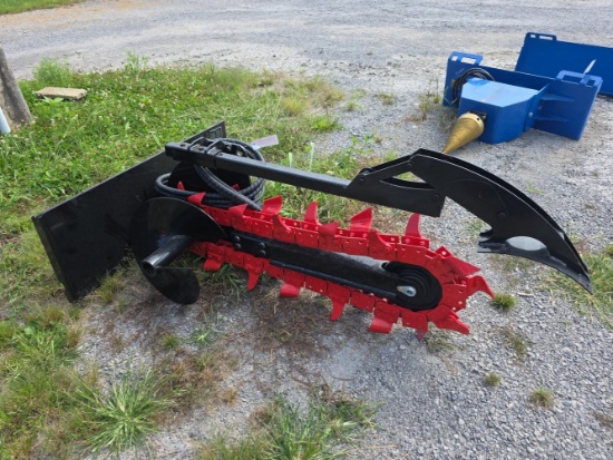 Future Skid Loader Trencher