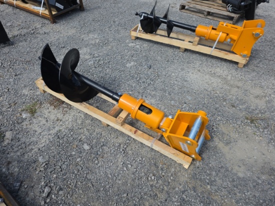 Future Cat 305 Excavator Auger Attachment w/ 12" Bit