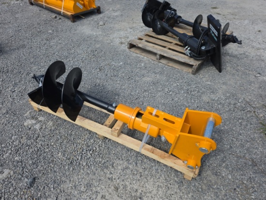 Future Cat 305 Excavator Auger Attachment w/ 12" Bit