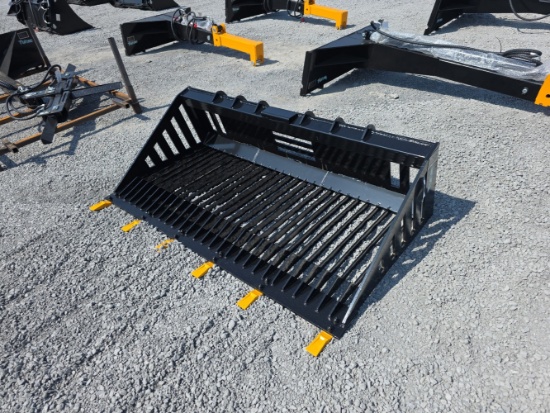 Future Skid Loader 66" Rock Bucket