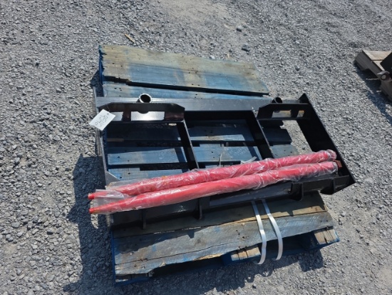 Future Skid Loader Two Prong Bale Spear